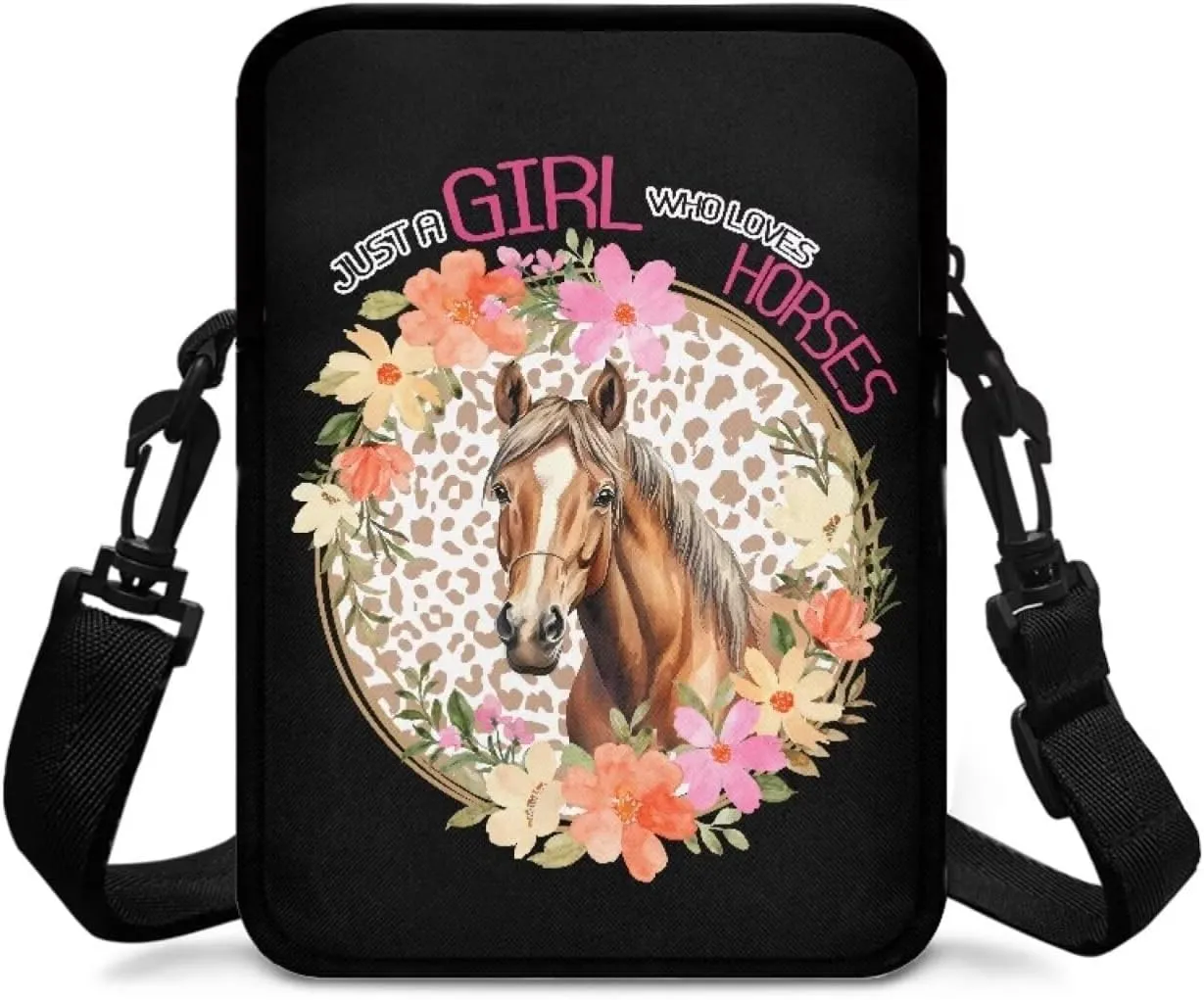 2 Layer Crossbody Bag, Lightweight Shoulder Bag Messenger Bags for Kids Girls Boys