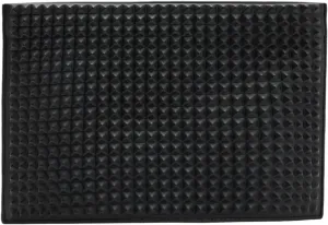 Bettina Stud Clutch, Black