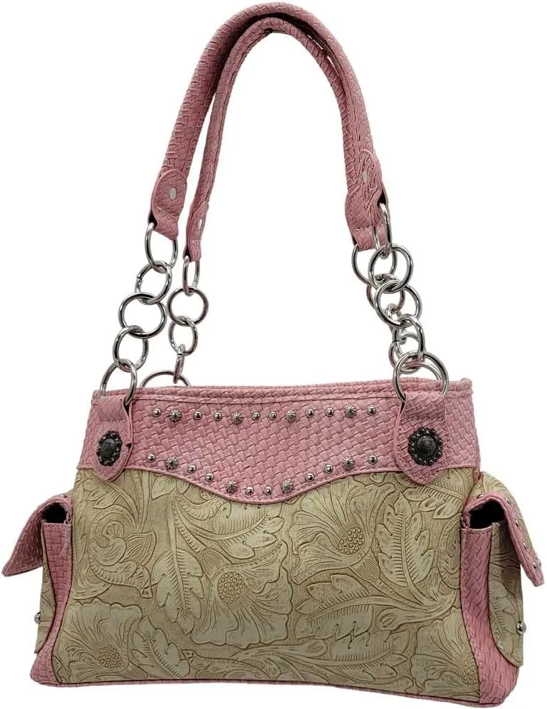 BHW Western Cross Purses Concealed Carry Western Satchel Handbags