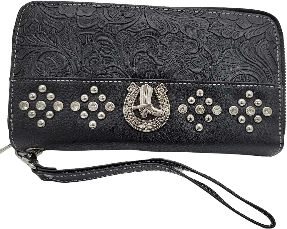 BHW Western Cross Purses Concealed Carry Western Satchel Handbags