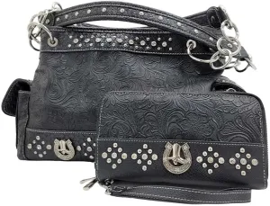 BHW Western Cross Purses Concealed Carry Western Satchel Handbags