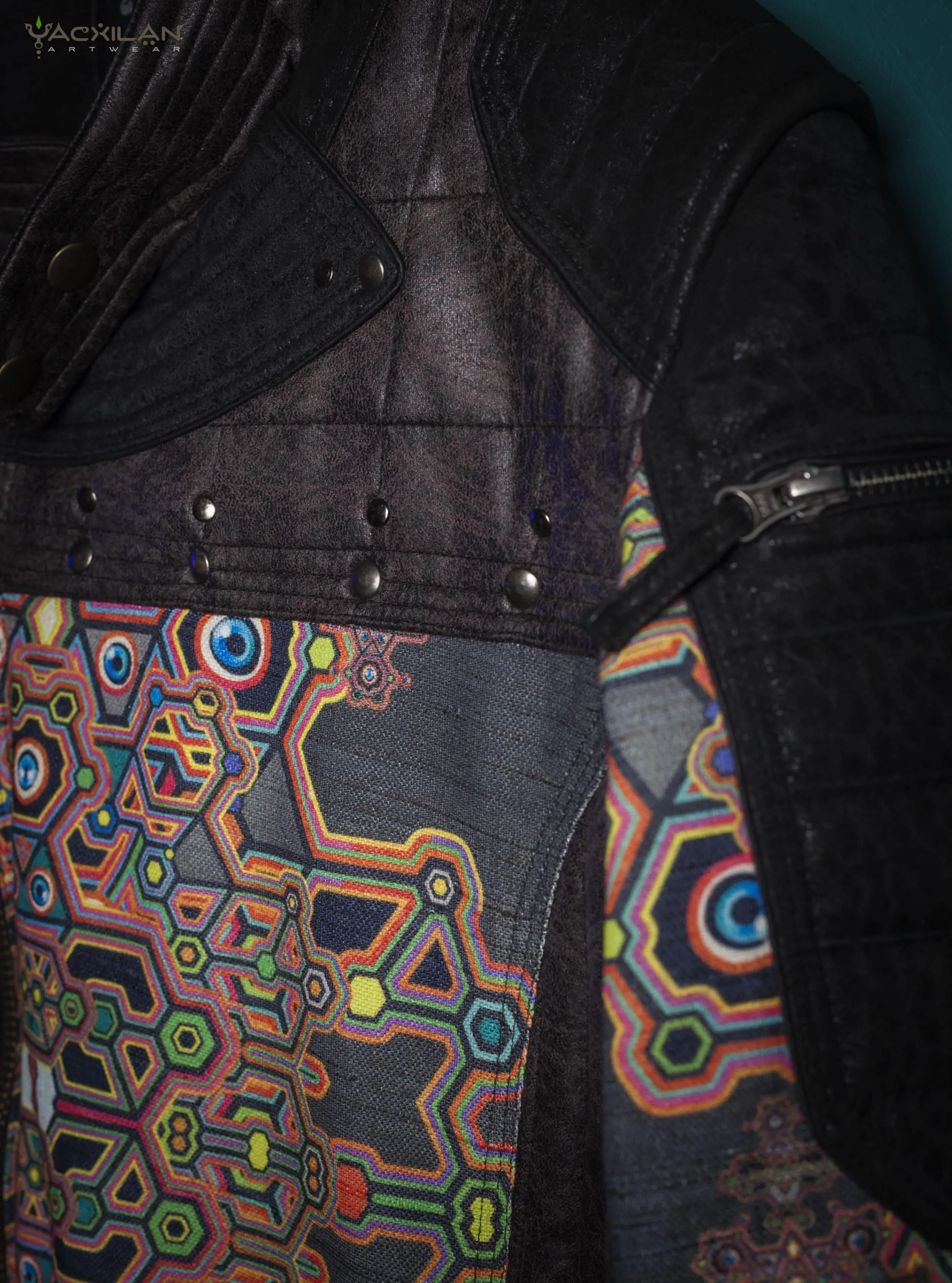 Biker Jacket Men / Fake Leather - DEMETRIO