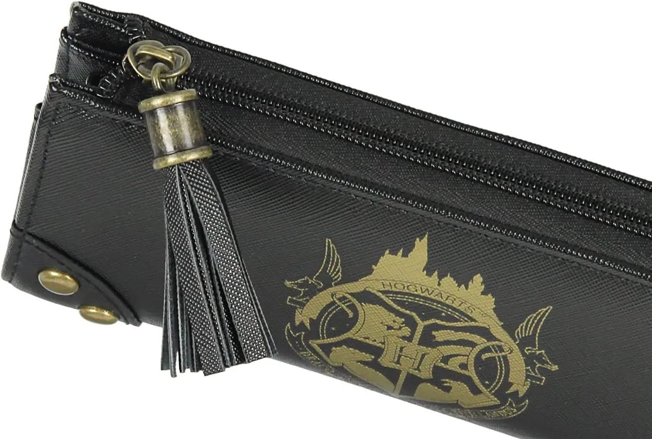 Bioworld Harry Potter Wallet Designer Hogwarts Castle Zipper Clutch Faux Leather Wallet For Women