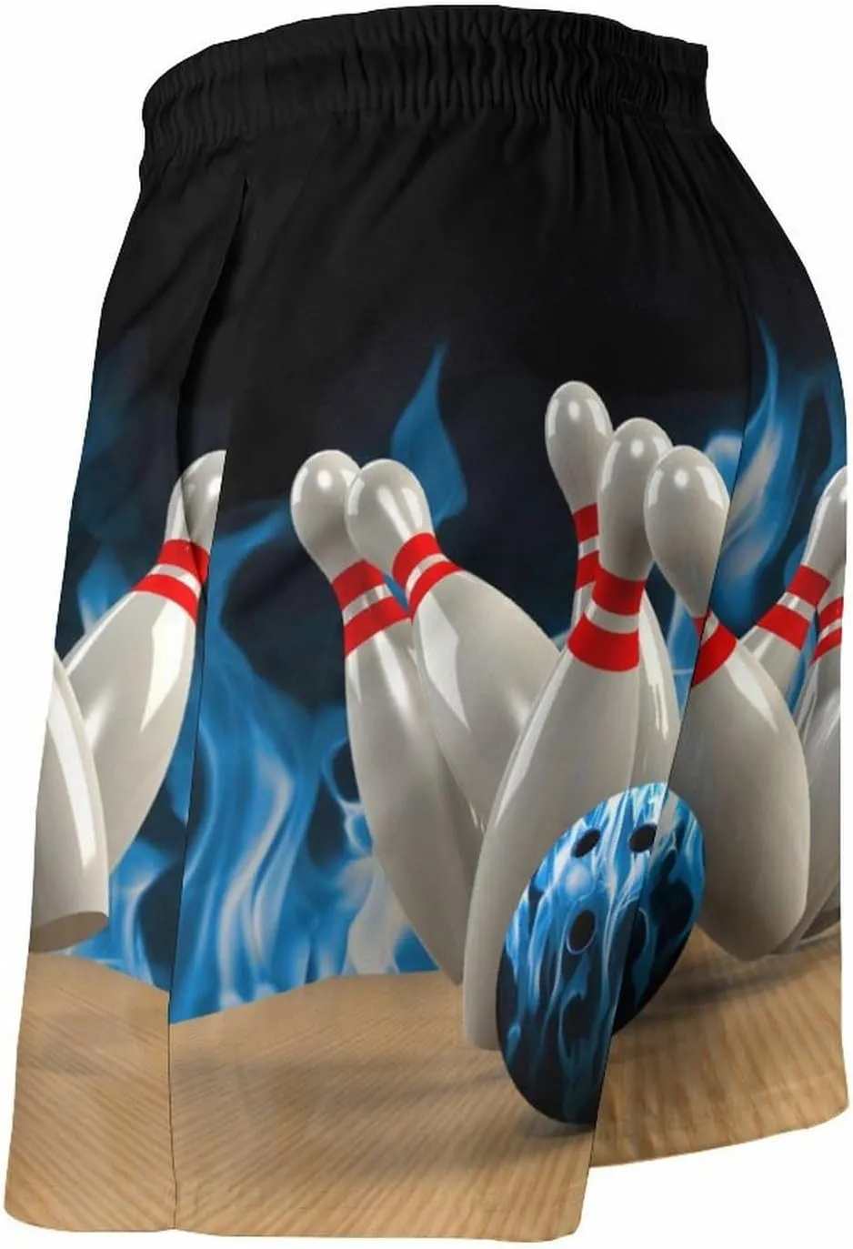 Bowling Game Strike Rot Men's Swim Trunks Quick Dry Bathing Suit Swimming Shorts Beach Swimwear