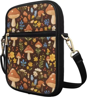 COEQINE Animal Messenger Bags Leather Cell Phone Purse Women Crossbody Bag Messenger Pouch Travel Wallet