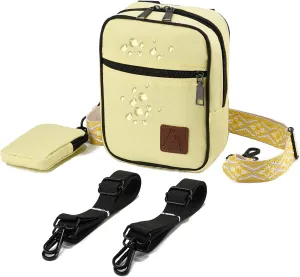 Convertible Crossbody Bag for Men/Women,Adjustable Waist/Shoulder/Backpack with 2/3 Strap,Everyday Essentials Carrier