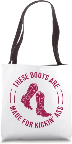 Cowboycore Kickin Ass Save A Horse Ride A Cowboy Saddle Up Tote Bag