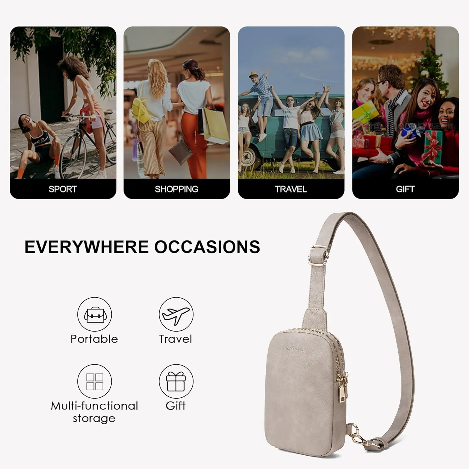 Crossbody Sling Bags & Fanny Packs - Women's Belt Bag Gifts
