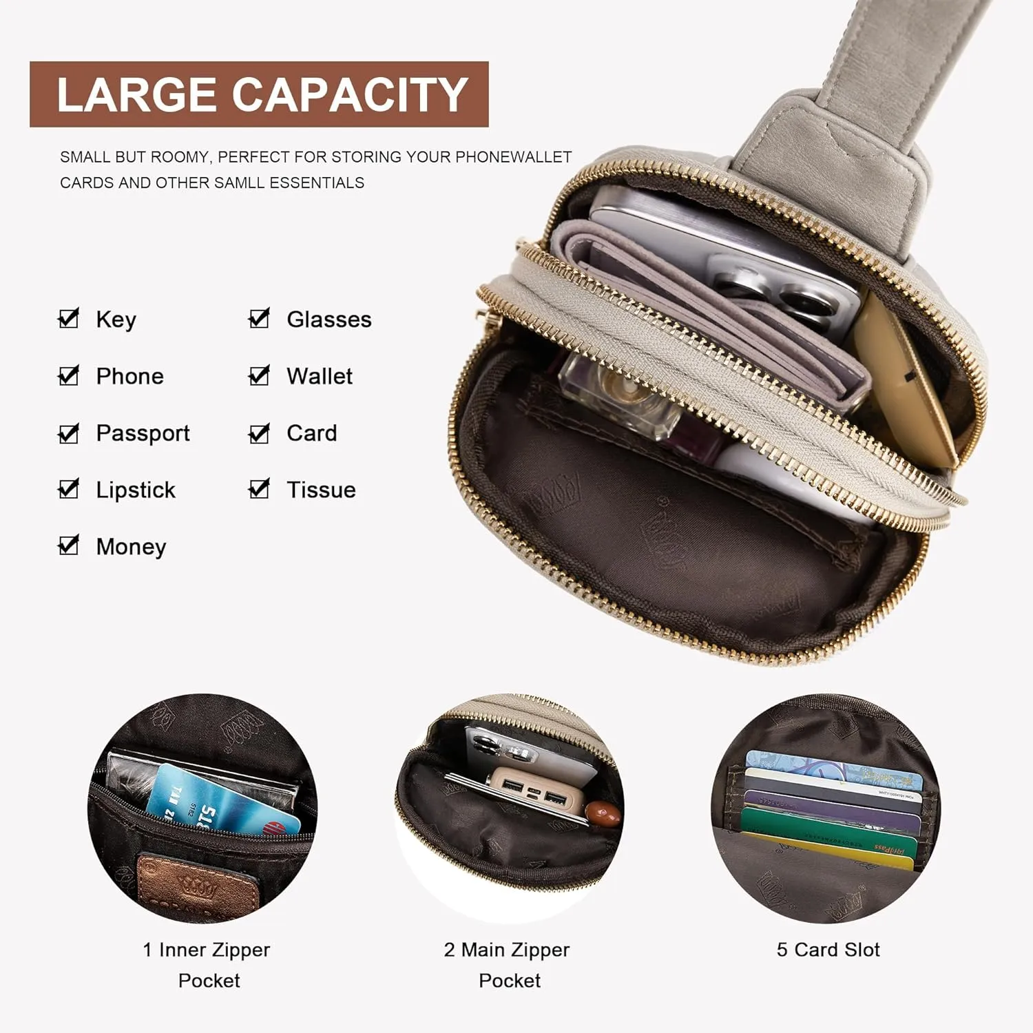 Crossbody Sling Bags & Fanny Packs - Women's Belt Bag Gifts