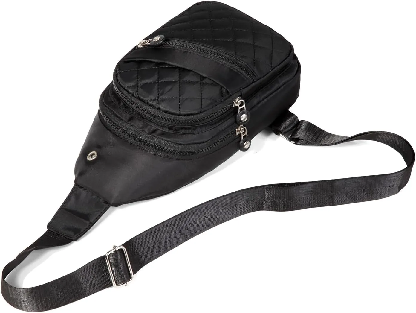 Crossbody Small Sling Backpack Sling Bag for Women Men, Chest Bag Daypack Crossbody for Travel Sport Running Hiking