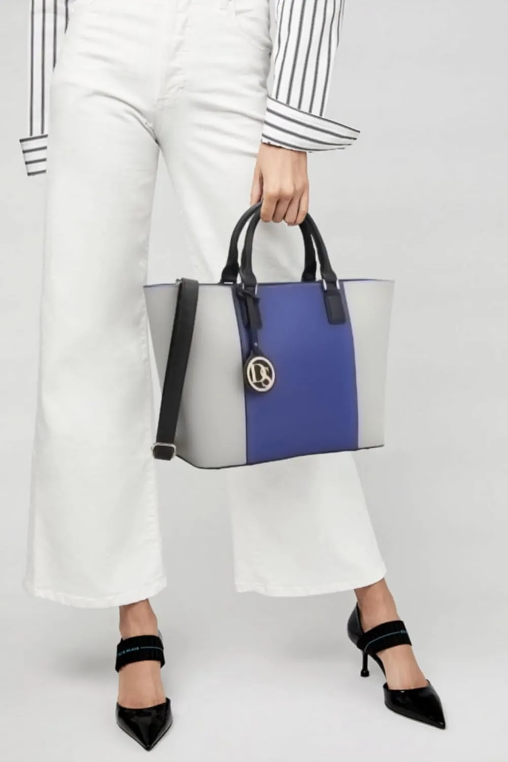 Dasein Satchel Purse Handbag for Women Large Shoulder Work Tote Bag With Matching Wallet