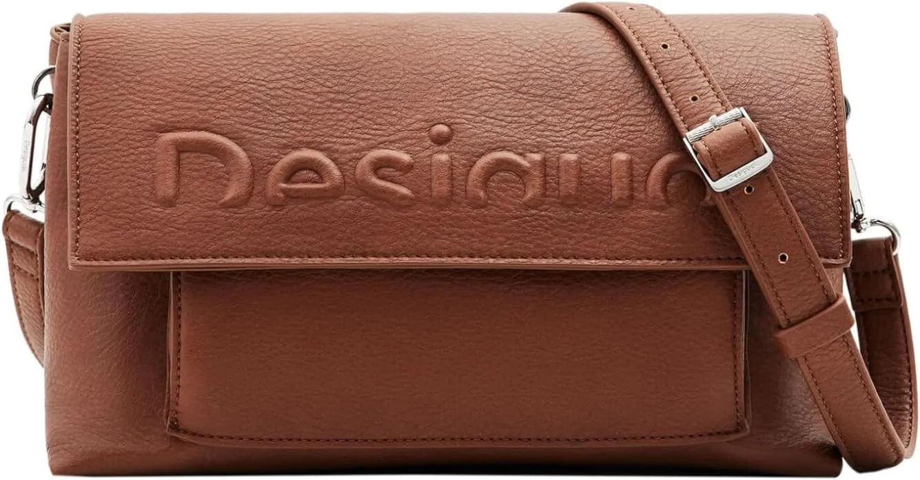 Desigual Midsize Half-Logo Crossbody Bag