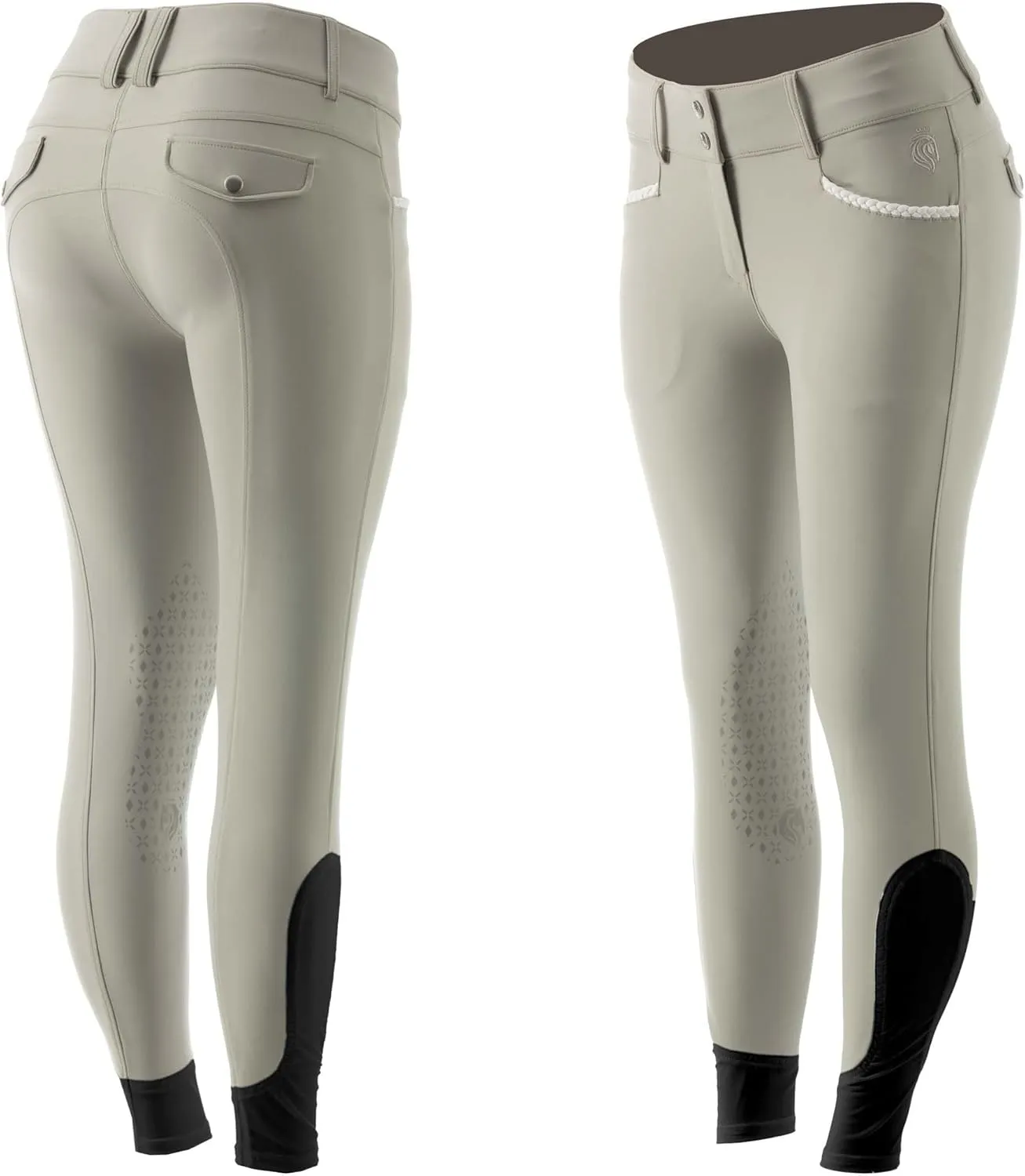 Equinavia Madeleine Womens Knee Patch Breeches | Meryl Fabric