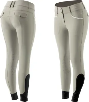Equinavia Madeleine Womens Knee Patch Breeches | Meryl Fabric