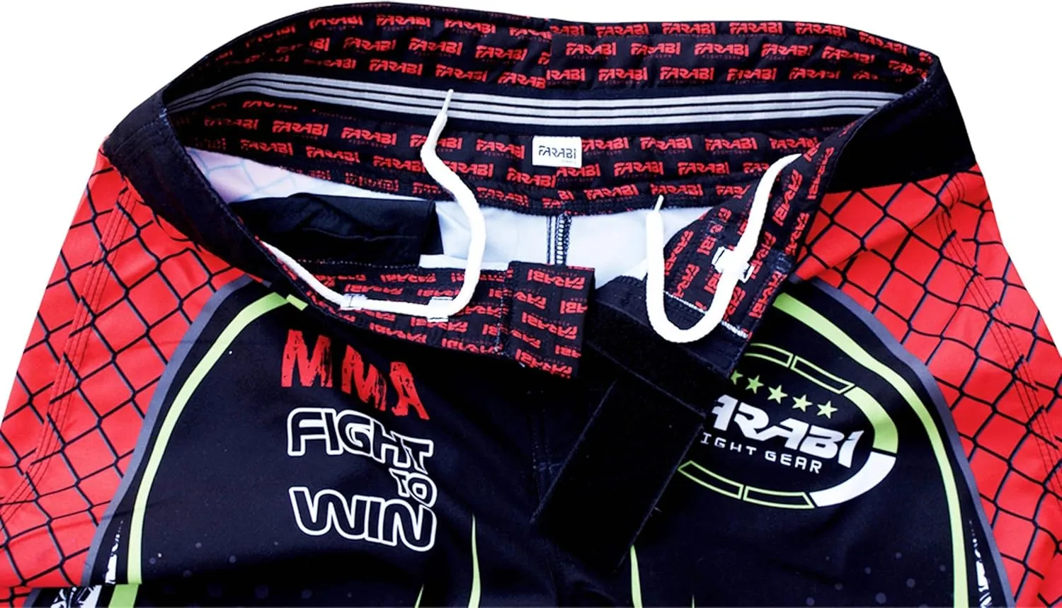 Farabi MMA Shorts, Grappling cage Fight Shorts, F2W Kick Boxing Training Board Fitness Shorts