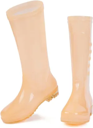 Fiedaz Rain Boots for Women Waterproof Garden Boots Anti-Slip Rain Boots Ladies Candy Color Lightweight Boots