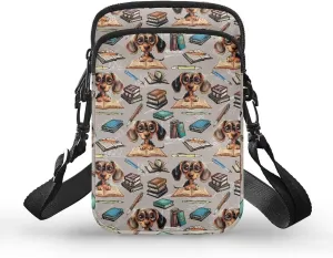 Girls Boys Crossbody Bag Small Satchel Sling Bags Study Supplies for School Travel