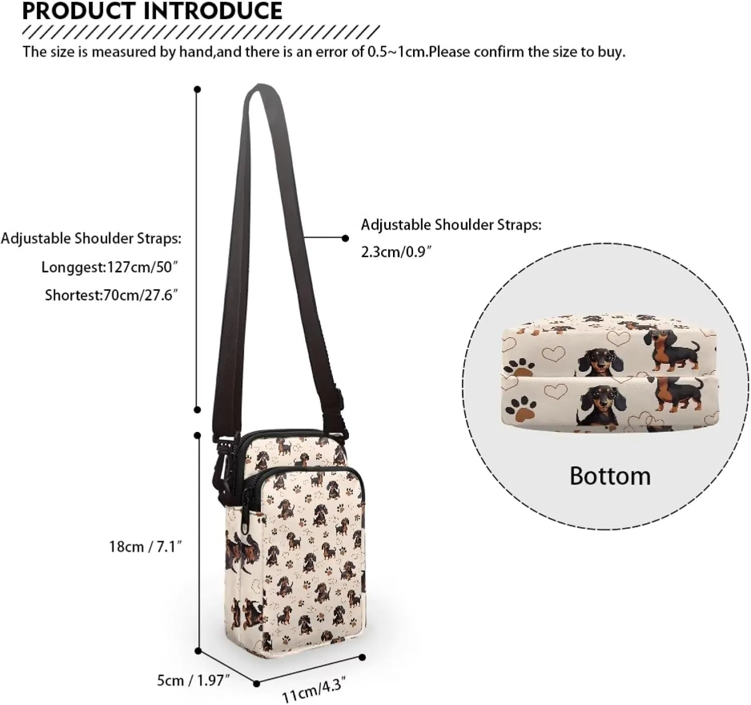 Girls Boys Crossbody Bag Small Satchel Sling Bags Study Supplies for School Travel