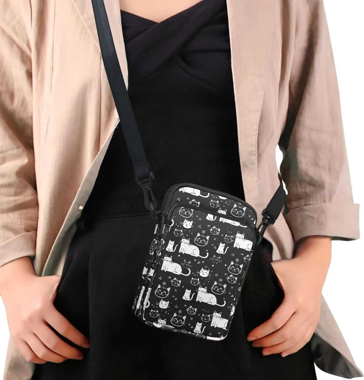 Girls Boys Crossbody Bag Small Satchel Sling Bags Study Supplies for School Travel