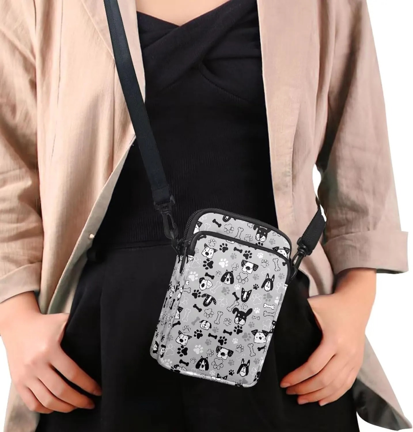 Girls Boys Crossbody Bag Small Satchel Sling Bags Study Supplies for School Travel