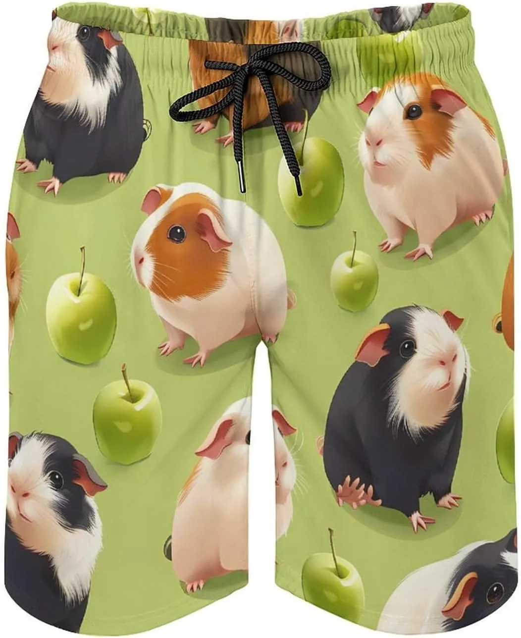 Guinea Pigs (1) Men's Swim Trunks Quick Dry Board Shorts Breathable Summer Beach Shorts Bathing Suits