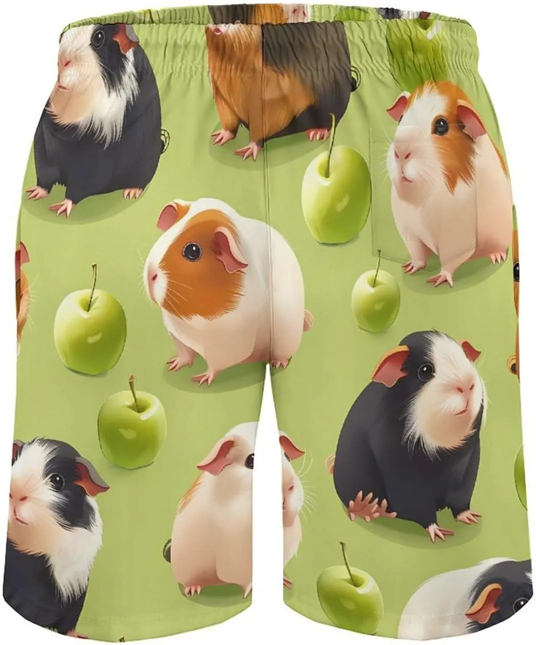 Guinea Pigs (1) Men's Swim Trunks Quick Dry Board Shorts Breathable Summer Beach Shorts Bathing Suits
