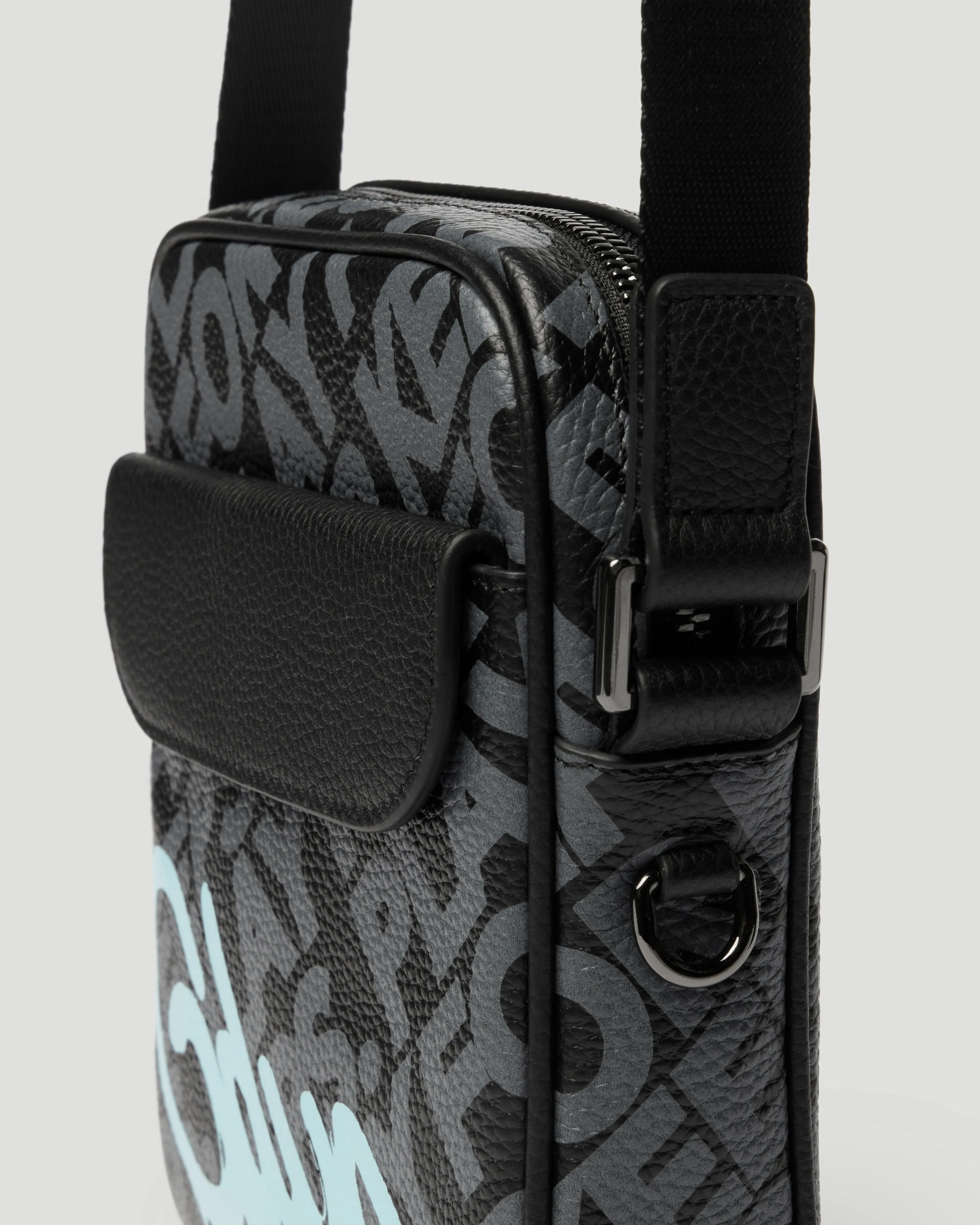 Handstyle PFK Leather Messenger Bag