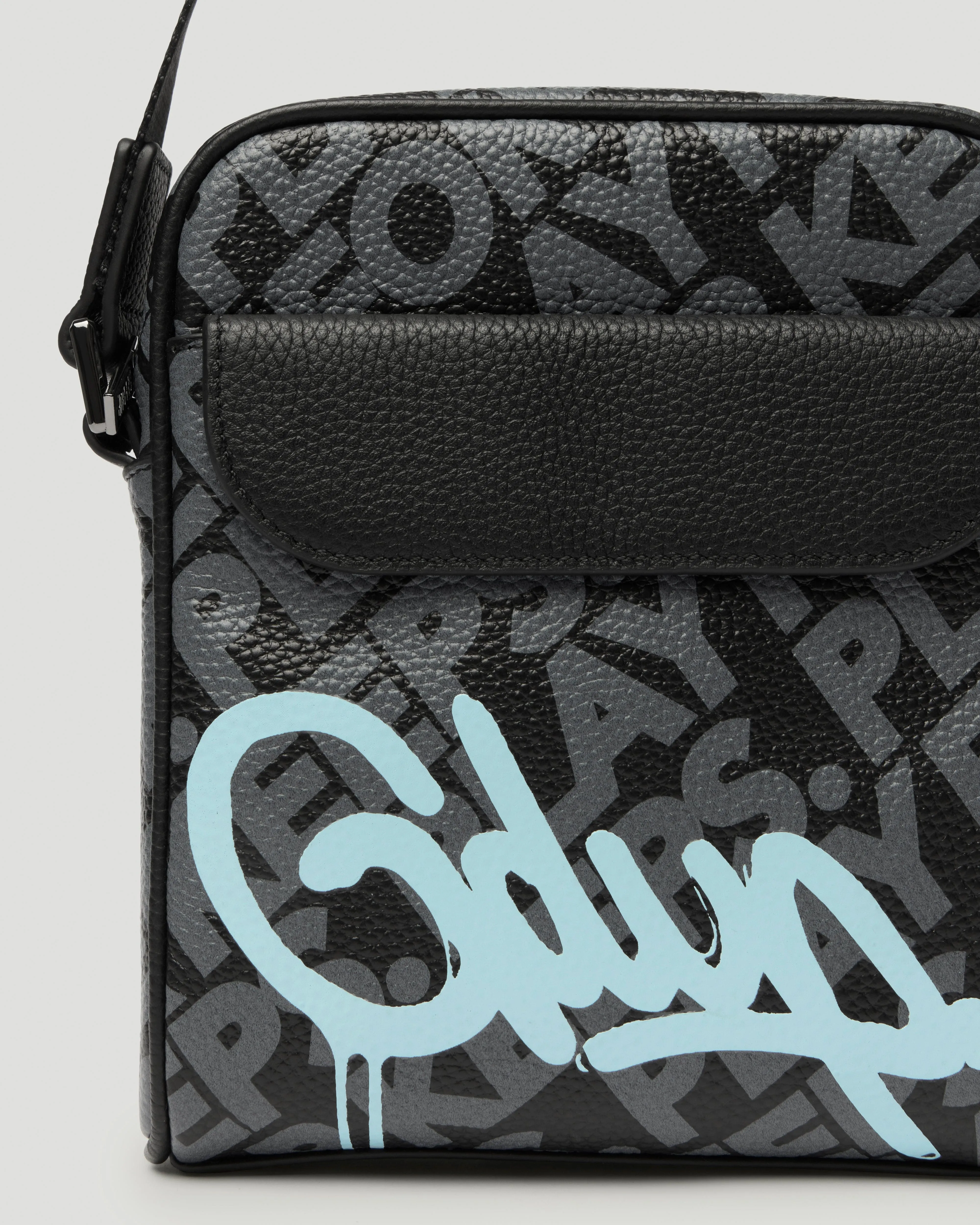 Handstyle PFK Leather Messenger Bag
