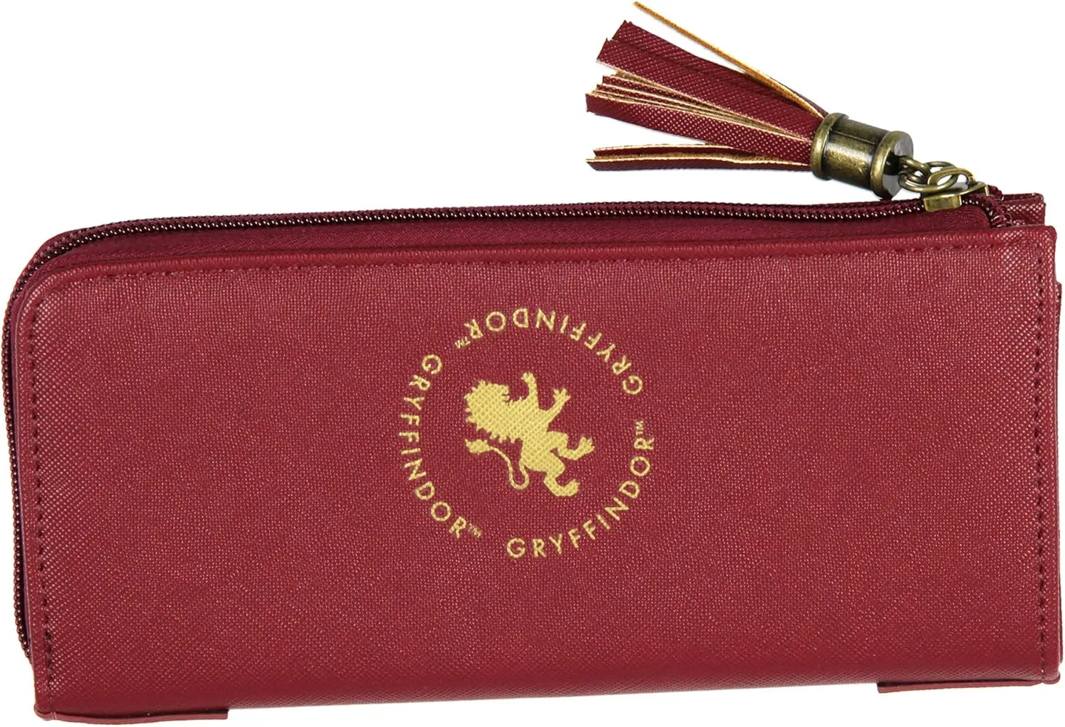 Harry Potter Wallet Designer Hogwarts Gryffindor House Zipper Clutch Faux Leather Wallet For Women