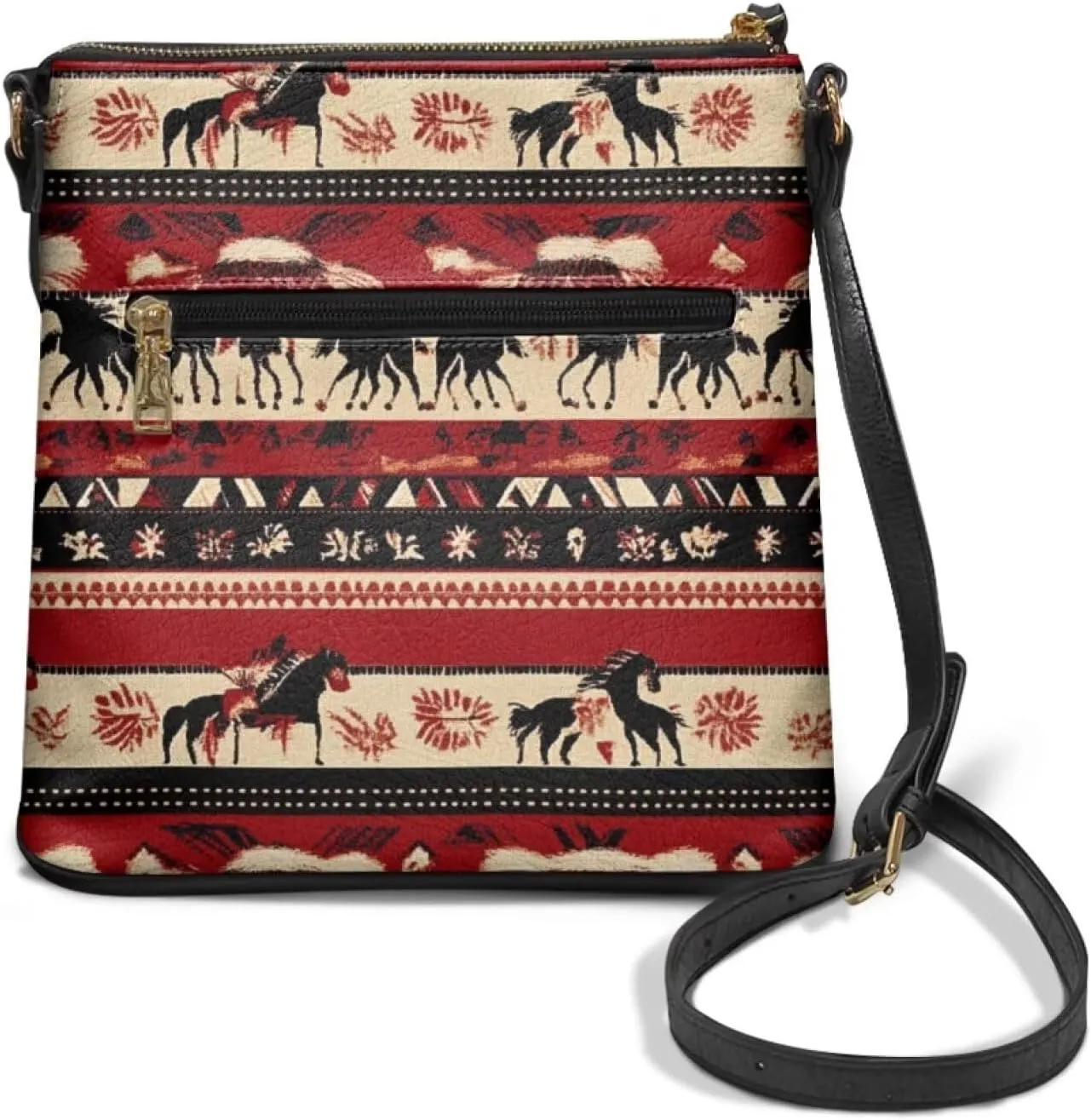 HUGS IDEA Shoulder Handbag Crossbody Purse Large Size Sling Bags Leather Tote Handbags