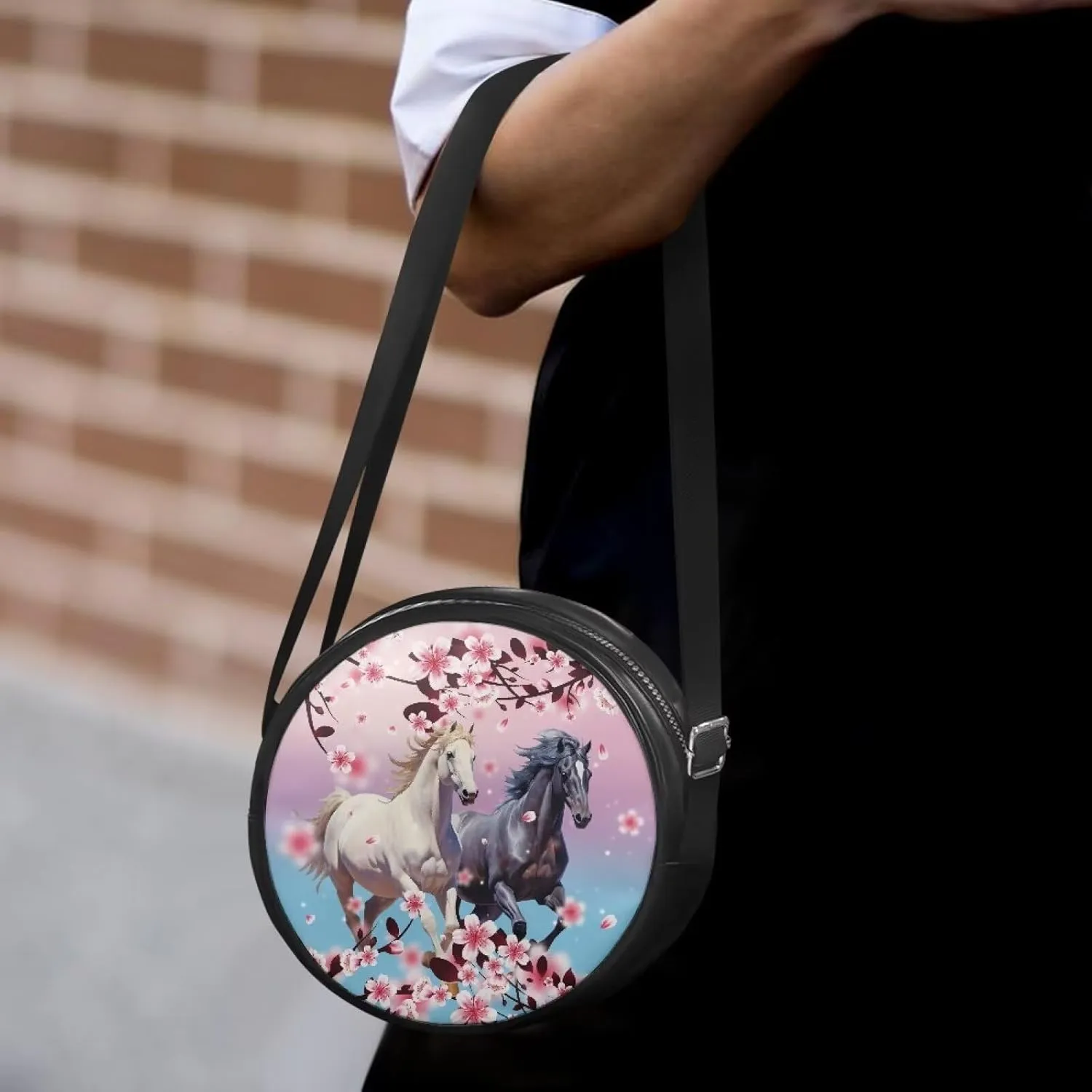 INSTANTARTS Crossbody Sling Bags for Women Shoulder Purse Cross Body Phone Wallet
