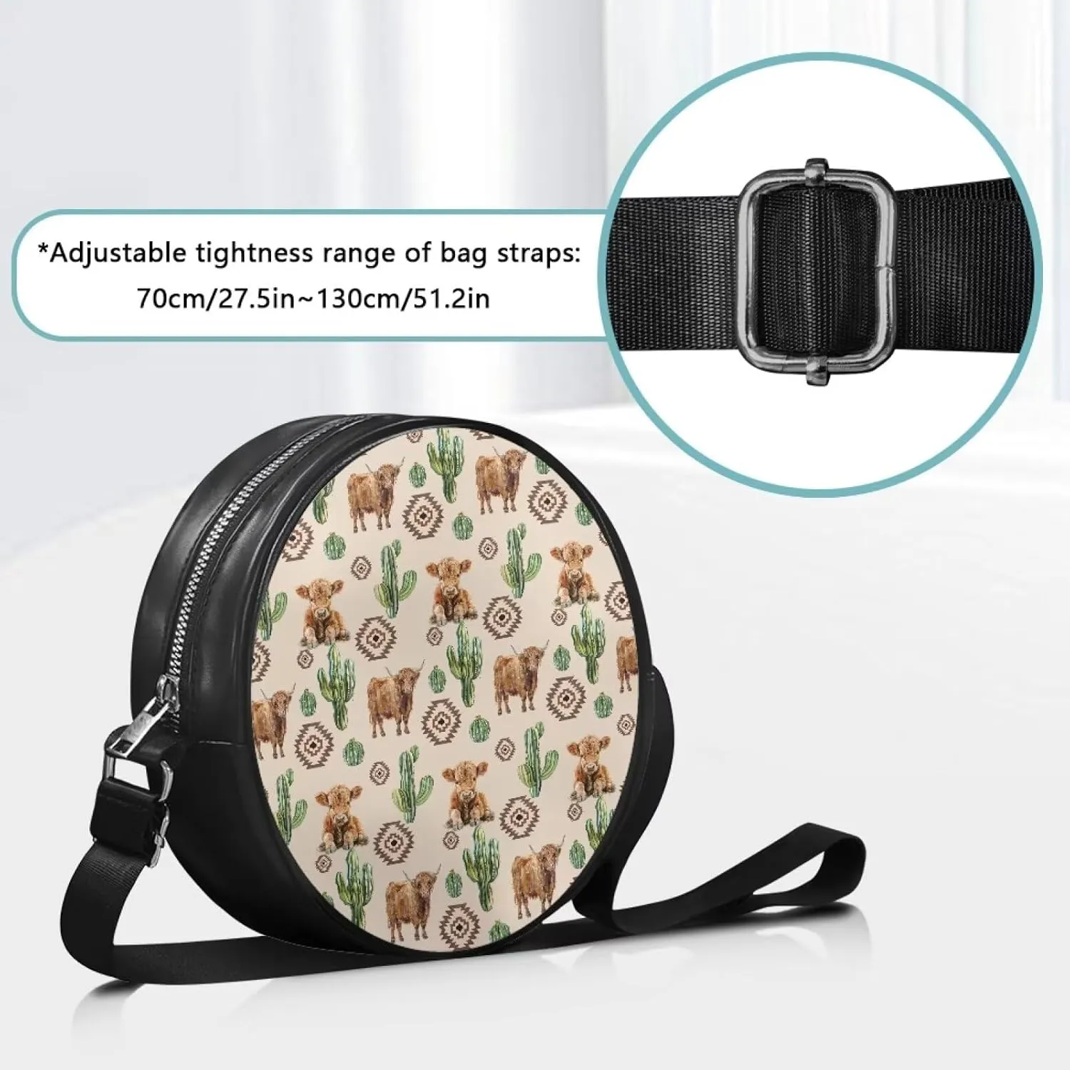 INSTANTARTS Crossbody Sling Bags for Women Shoulder Purse Cross Body Phone Wallet