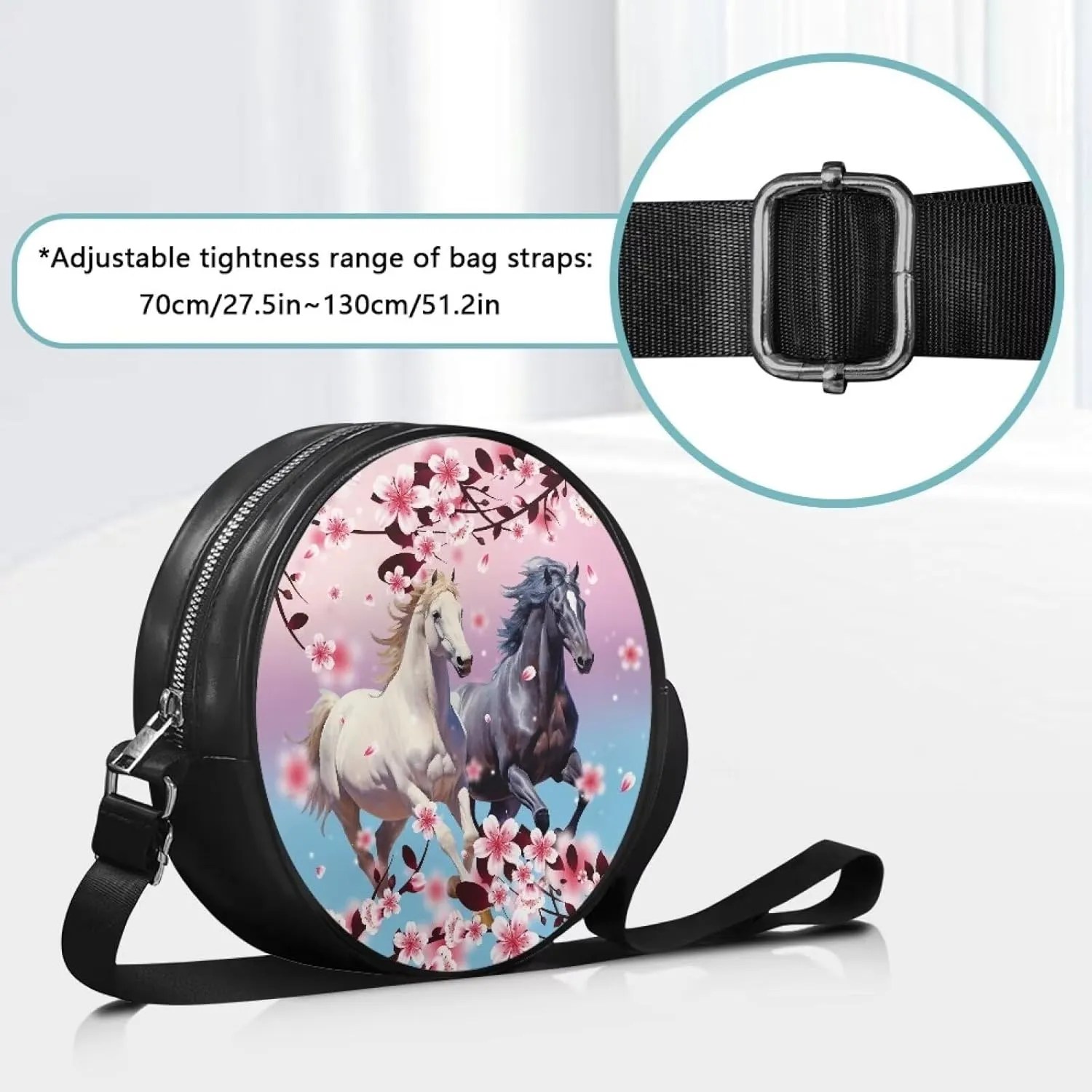 INSTANTARTS Crossbody Sling Bags for Women Shoulder Purse Cross Body Phone Wallet