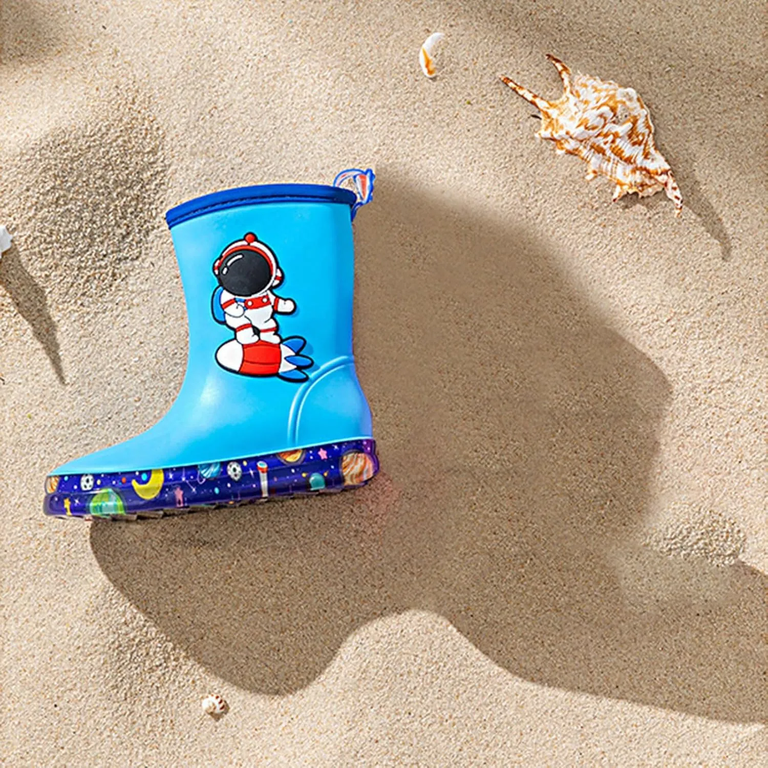 IWIHMIV Rain Boots for Boys Toddler Rain Boots Baby Rain Boots Short Rain Boots for Toddler Lightweight And Waterproof Rain Boots