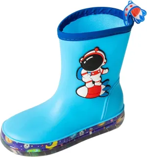 IWIHMIV Rain Boots for Boys Toddler Rain Boots Baby Rain Boots Short Rain Boots for Toddler Lightweight And Waterproof Rain Boots