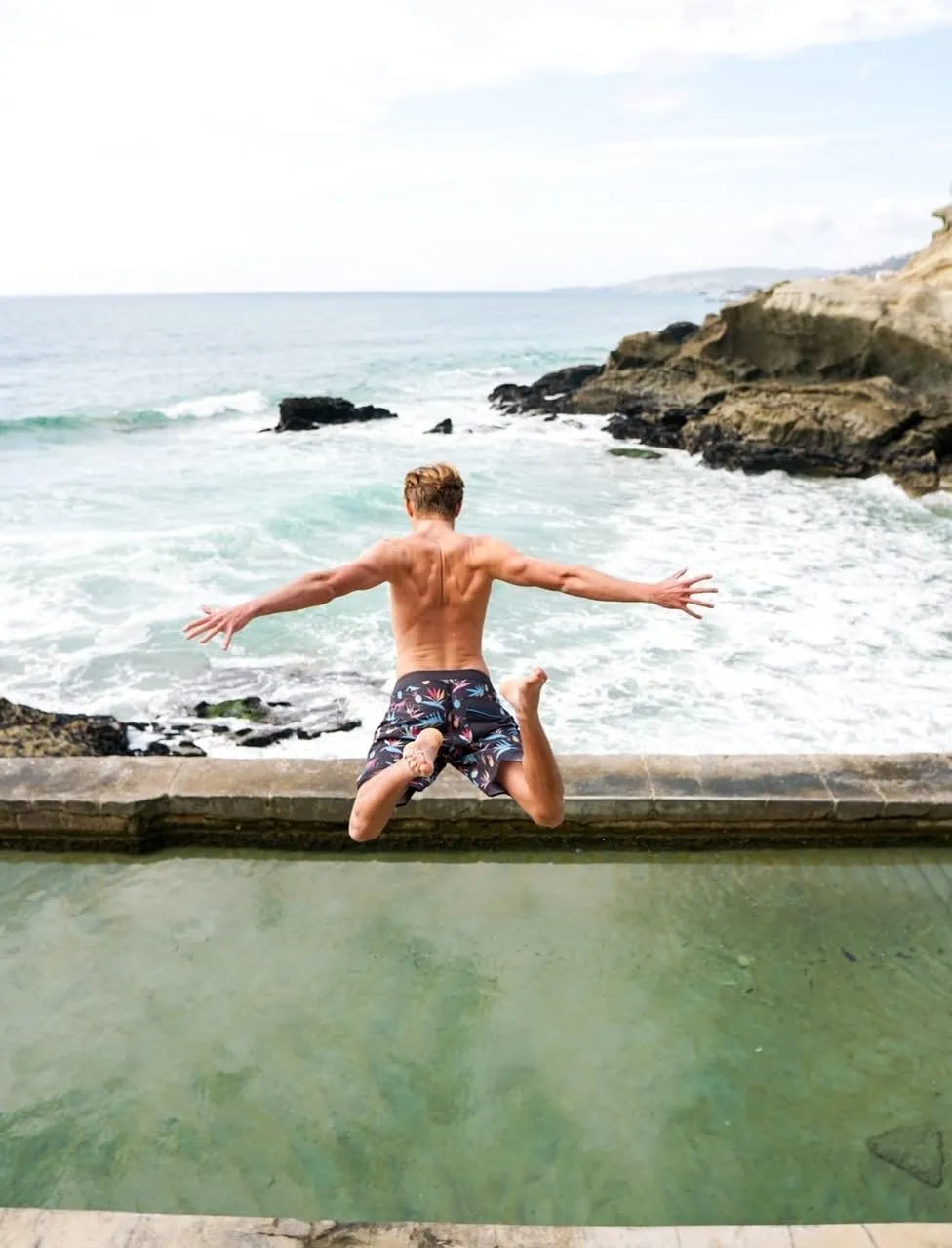 Joe's USA Men's Koloa Boardshorts Swim Surf Trunks Bathing Suit