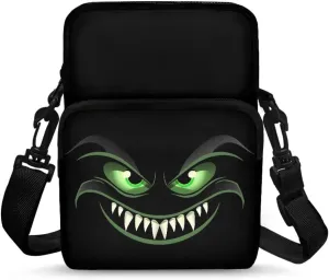 Kids Girls Boys 2 Layer Crossbody Shoulder Bag Messenger Sling Bags Purse Wallet Holder