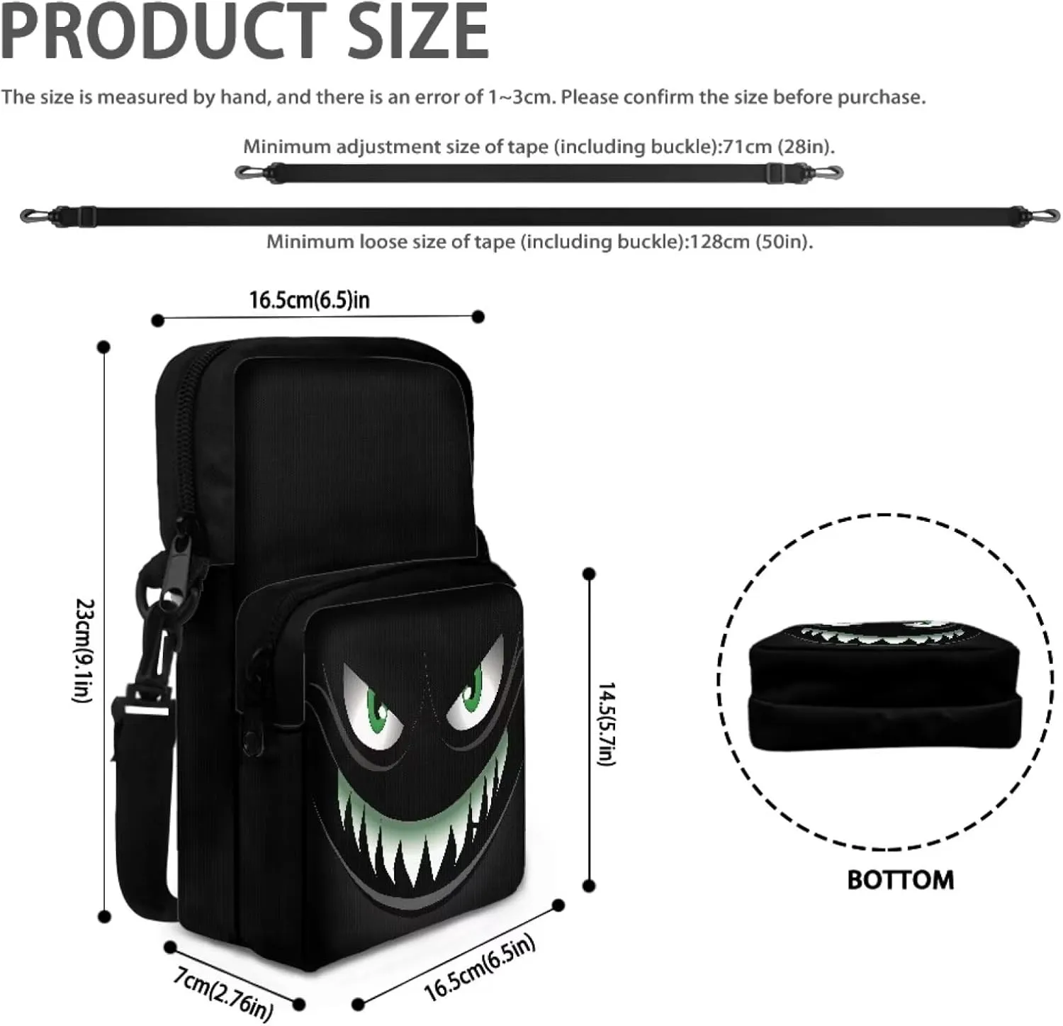 Kids Girls Boys 2 Layer Crossbody Shoulder Bag Messenger Sling Bags Purse Wallet Holder