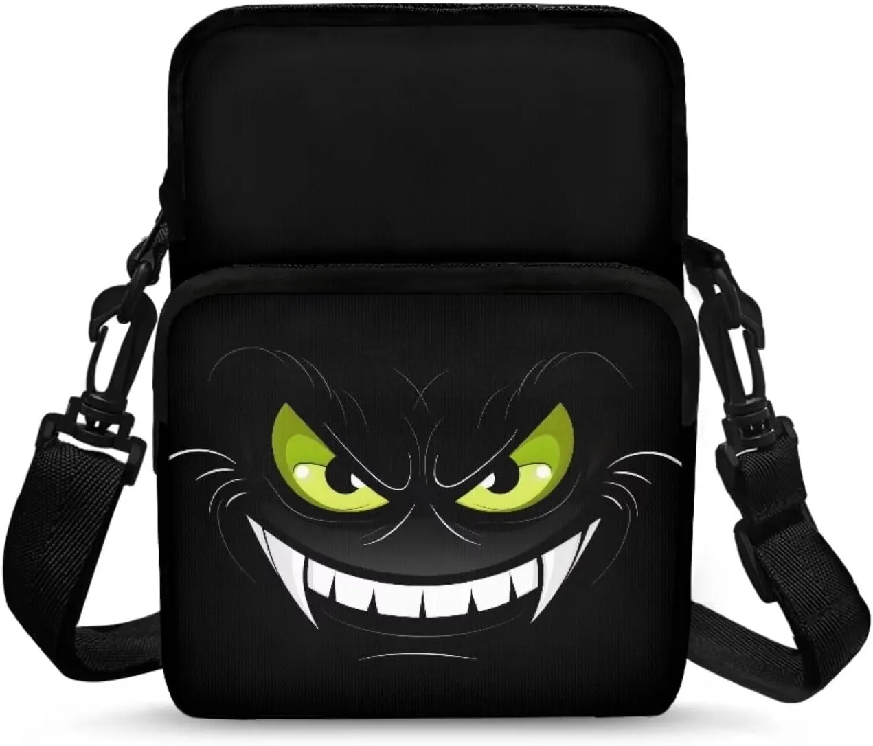 Kids Girls Boys 2 Layer Crossbody Shoulder Bag Messenger Sling Bags Purse Wallet Holder