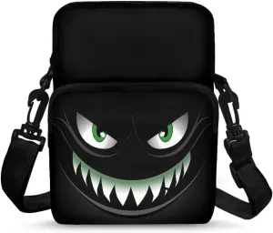 Kids Girls Boys 2 Layer Crossbody Shoulder Bag Messenger Sling Bags Purse Wallet Holder