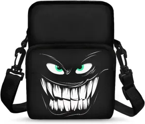Kids Girls Boys 2 Layer Crossbody Shoulder Bag Messenger Sling Bags Purse Wallet Holder