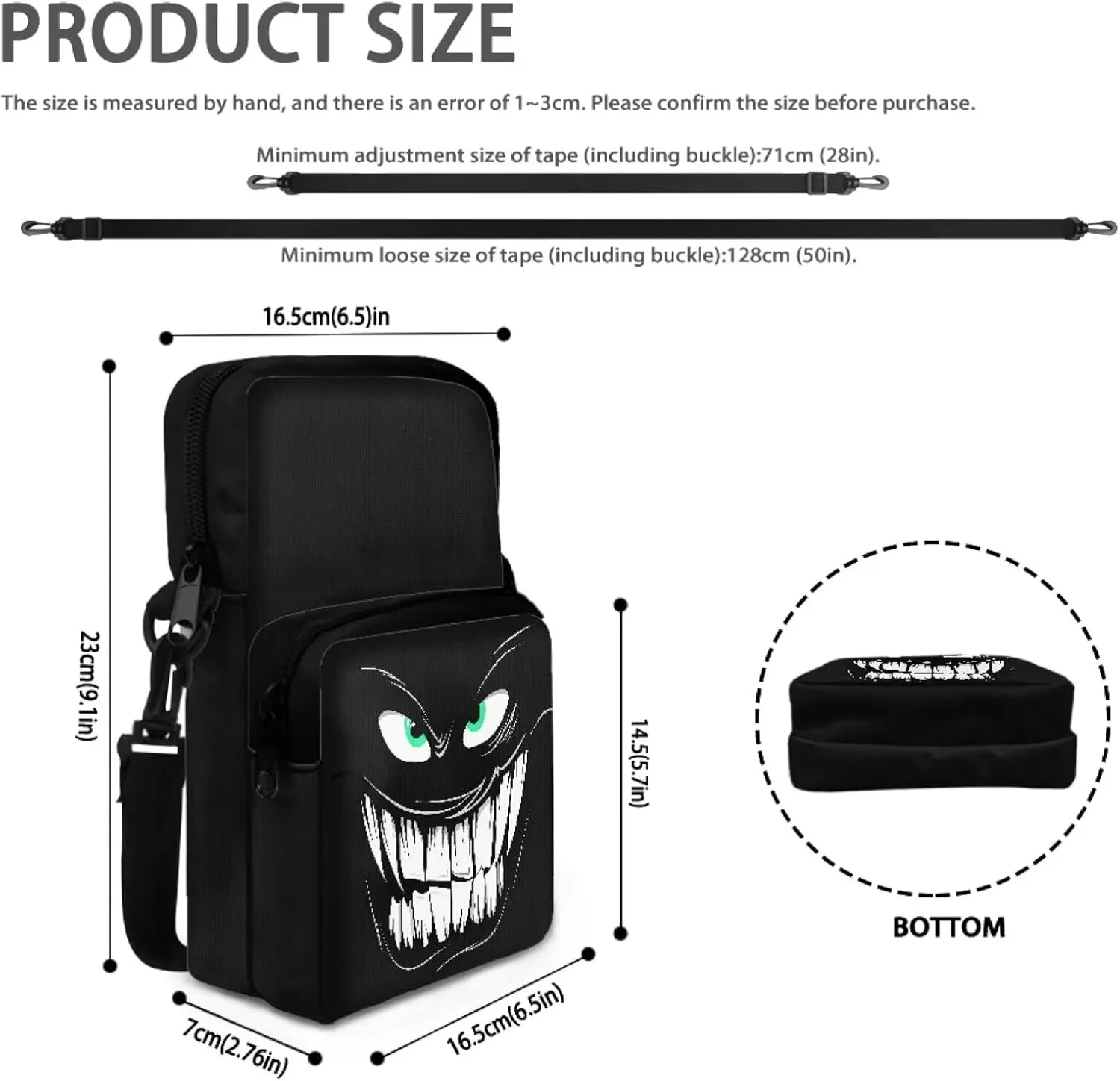 Kids Girls Boys 2 Layer Crossbody Shoulder Bag Messenger Sling Bags Purse Wallet Holder