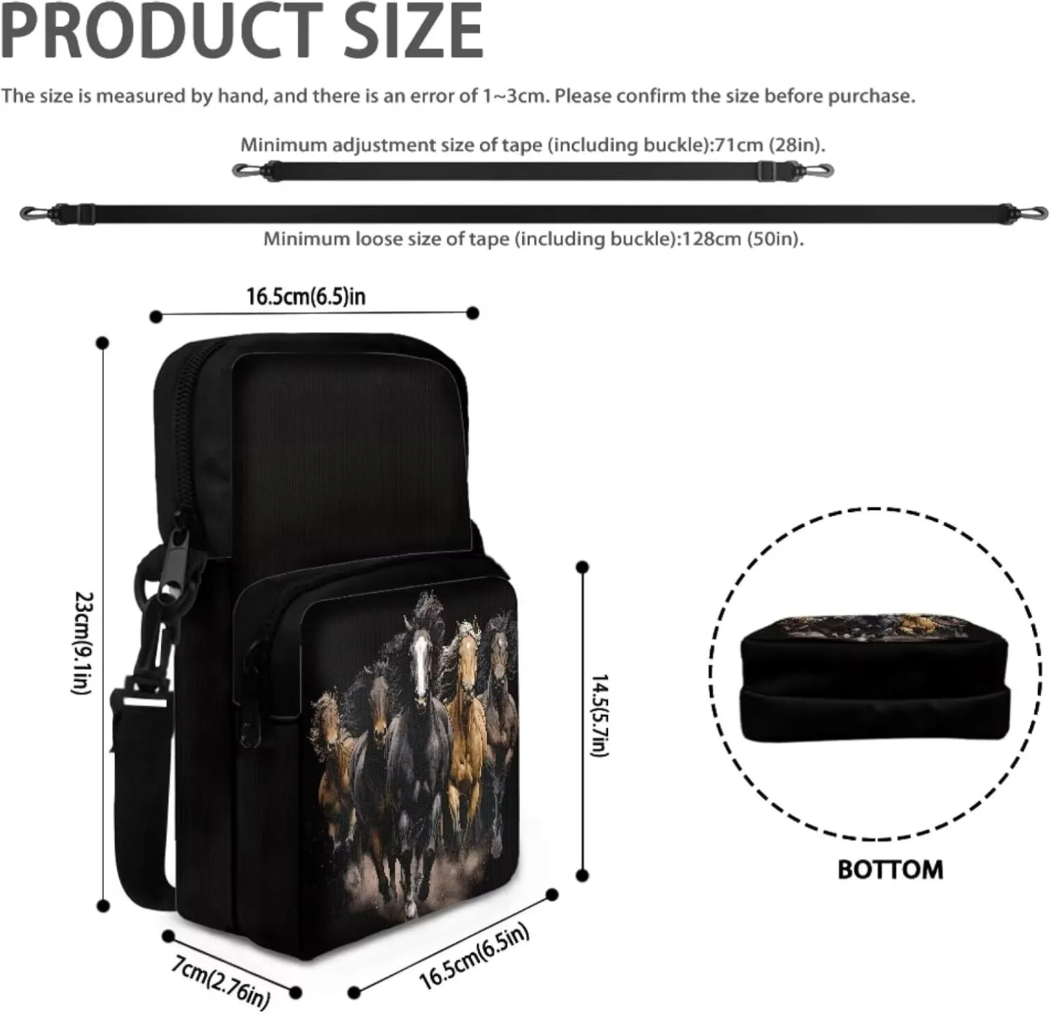 Kids Girls Boys Crossbody Shoulder Bag Messenger Bags for Cell Phone Passport Wallet
