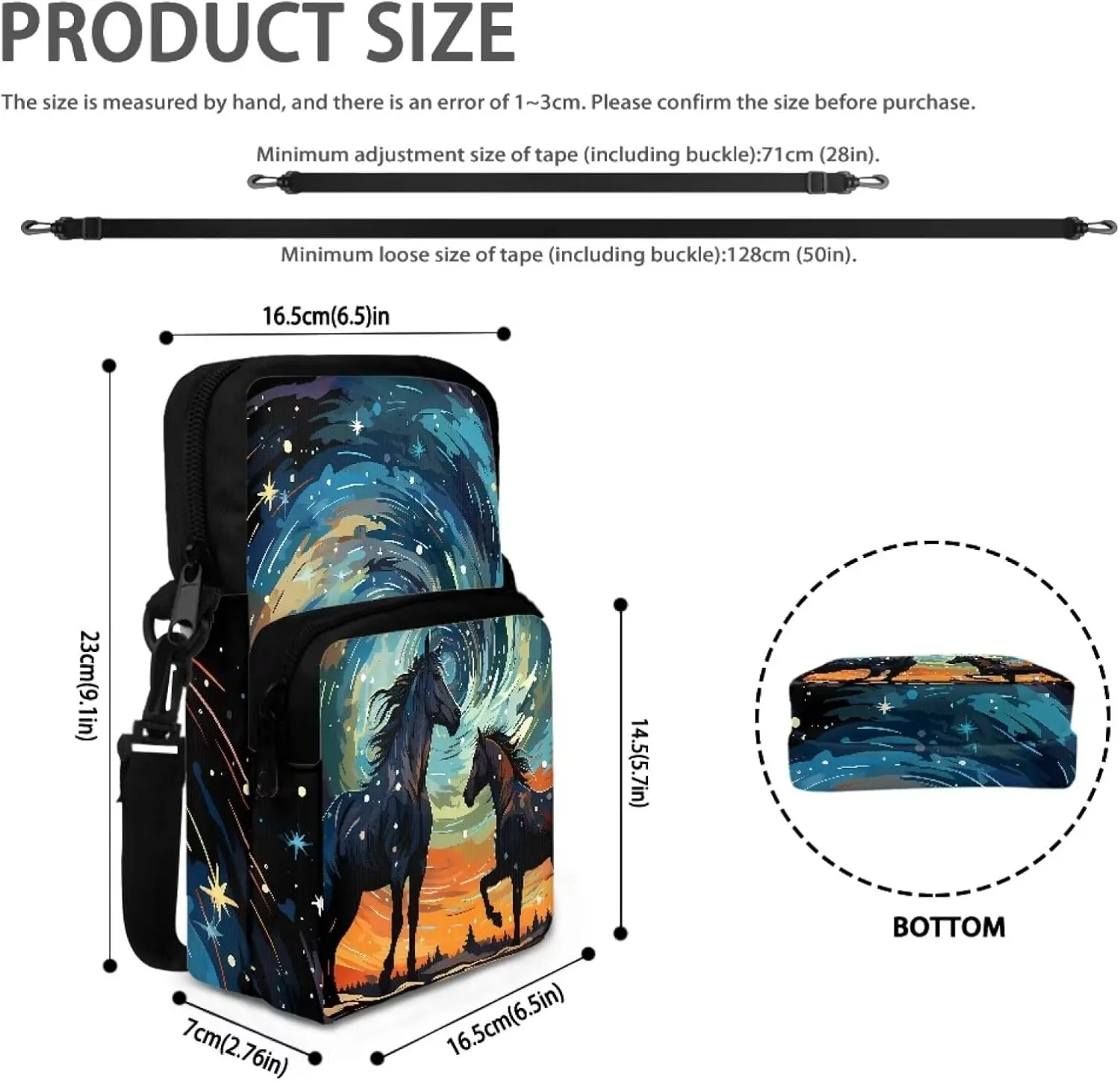 Kids Girls Boys Crossbody Shoulder Bag Messenger Bags for Cell Phone Passport Wallet