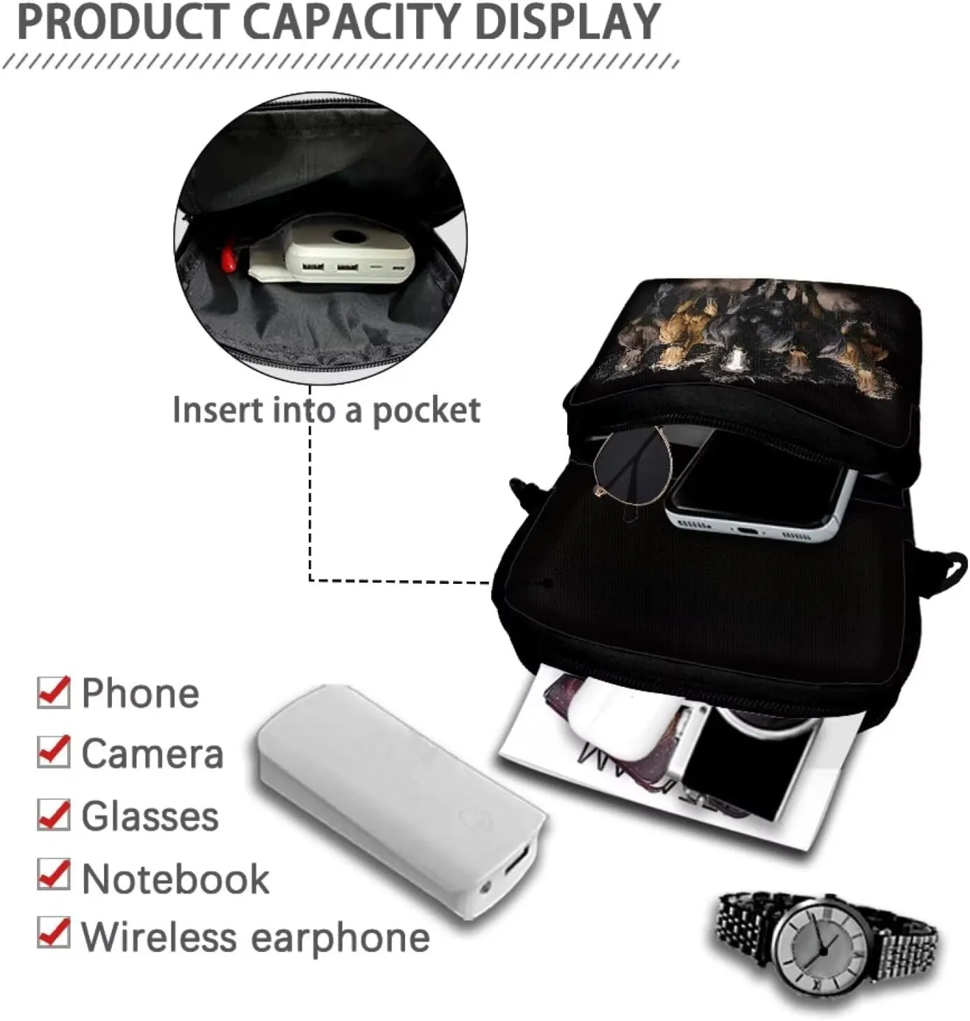 Kids Girls Boys Crossbody Shoulder Bag Messenger Bags for Cell Phone Passport Wallet