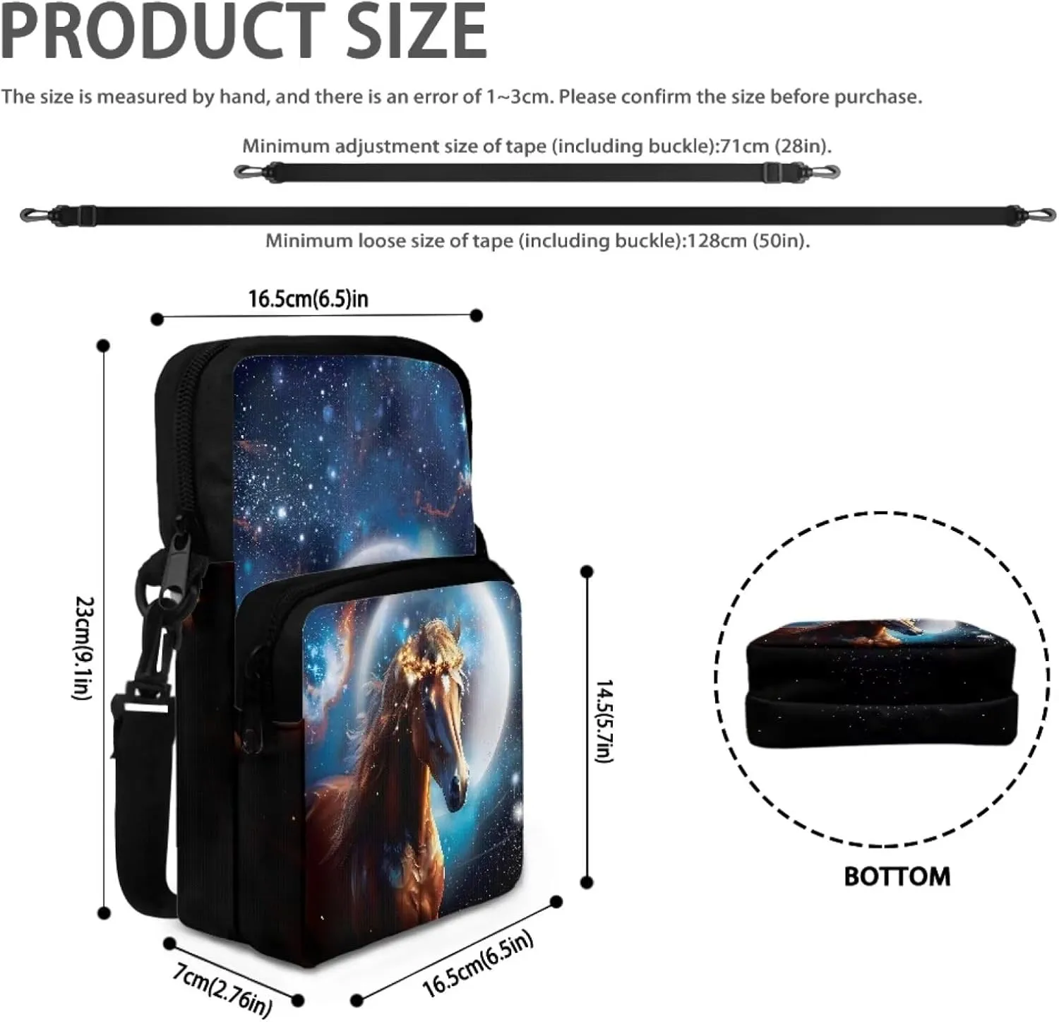 Kids Girls Boys Crossbody Shoulder Bag Messenger Bags for Cell Phone Passport Wallet