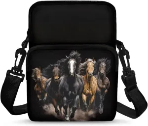 Kids Girls Boys Crossbody Shoulder Bag Messenger Bags for Cell Phone Passport Wallet