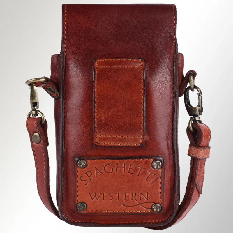 Leather Phone Crossbody