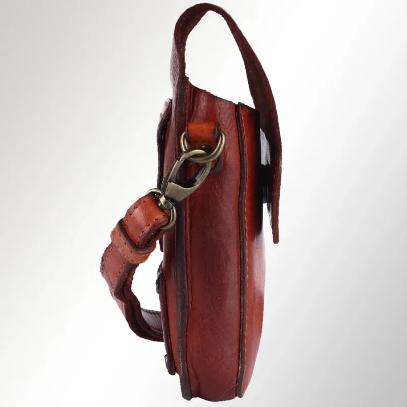 Leather Phone Crossbody