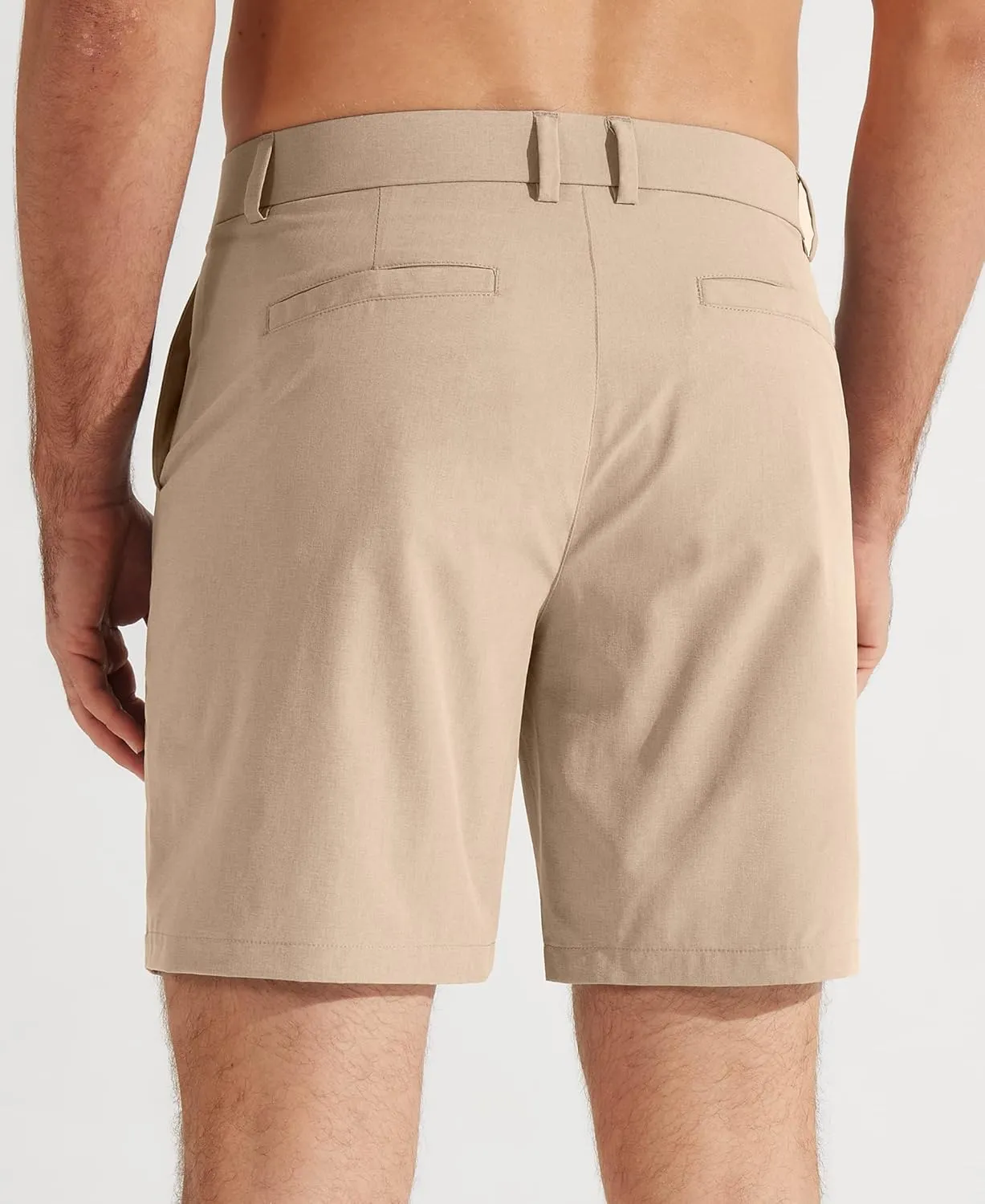 Libin Men's Golf Shorts 7" 9" Work Dress Shorts Casual Flat Front Hybrid Shorts Lightweight Quick Dry Water Resistant